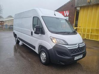 2022 citroen relay 2.2 bluehdi h2 van 140ps enterprise panel van diesel manual