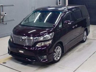 2011 toyota vellfire 2.4 platinum selection 2 7 seater 69k genuine miles grade 4