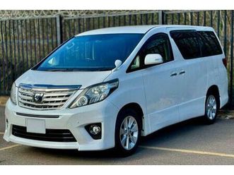 2013 toyota alphard v6 4wd towbar mpv petrol automatic