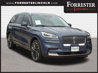 used 2021 lincoln aviator reserve awd