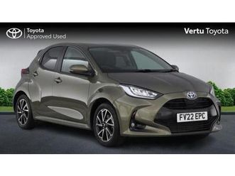2022 toyota yaris 1.5 hybrid design 5dr cvt hybrid hatchback hatchback hybrid automatic