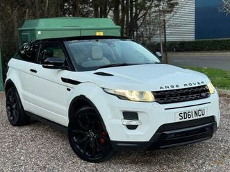 2011 land rover range rover evoque 2.2 sd4 dynamic 3dr auto coupe diesel automatic