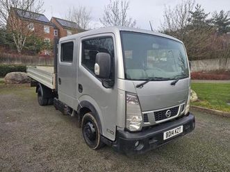 nissan nt400 cabstar dropside 35.14 double cab 13ft bed 1 owner mot 01/27 no vat