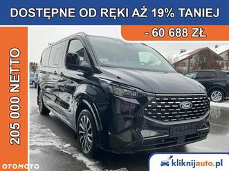 ford tourneo custom 2.5 phev cvt 340 l2 titanium x