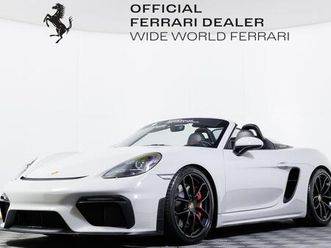 used 2021 porsche 718 spyder