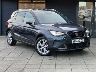 2023 seat arona 1.0 tsi 110 fr 5dr hatchback petrol manual