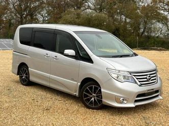 2013 nissan serena 2.0 highway star s-hybrid auto 8 seater low miles