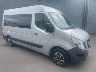2018 nissan nv400 medium roof minibus mpv diesel manual