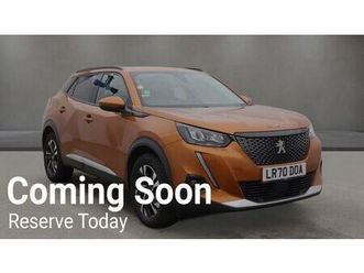 2020 peugeot 2008 suv 1.5 bluehdi allure premium (100bhp)