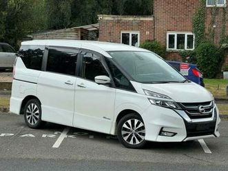nissan serena 2018 2.0 pure drive s hybrid/petrol cvt 8 seats mpv automatic