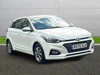 2020 hyundai i20 1.2 mpi se 5dr hatchback petrol manual