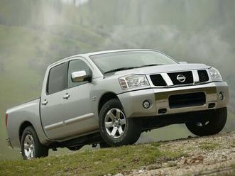 used 2005 nissan titan se crew cab