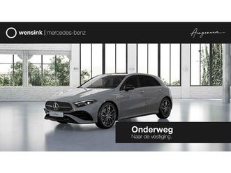 mercedes-benz a-klasse - 250 e business solution amg | panoramaschuifdak | amg plus line | head up | nightpakket |
