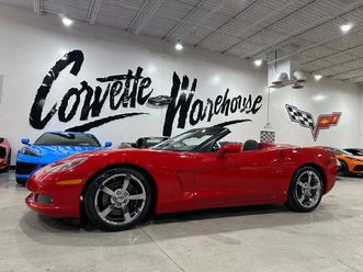 2008 chevrolet corvette conv 3lt, z51, nav, npp, tf steering, chromes, 60k