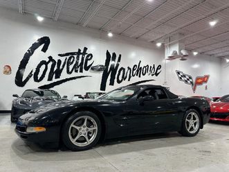 2002 chevrolet corvette convertible, 1sc, z51, g92, b84, u1s, polished 83k