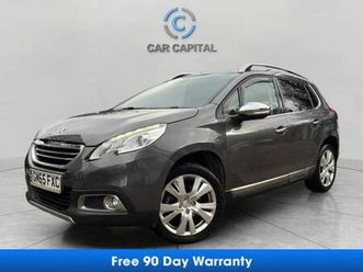 2015 peugeot 2008 1.2 puretech feline suv 5dr petrol manual euro 6 (start/stop) (mistral) (110 ps) hatch...