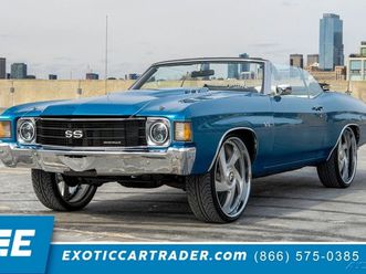 1972 chevrolet chevelle malibu convertible