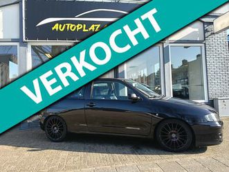 seat ibiza - 1.4-16v stella/ leer/ 17 inch/ usb/ distr vv/ meeneemprijs