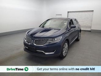 used 2017 lincoln mkx reserve