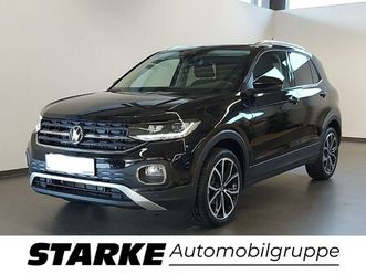 t-cross 1.5 tsi dsg style led navi black style acc