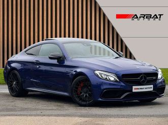 2017 mercedes-benz c-class 4.0 c63 amg s (510ps) (premium)(start/stop) coupe 2d speedshift mct