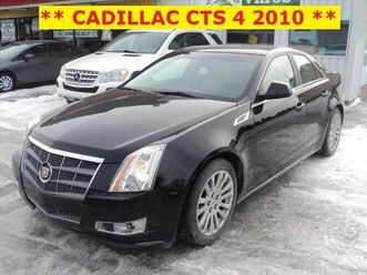 2010 cadillac cts 4dr sdn 3.6l awd