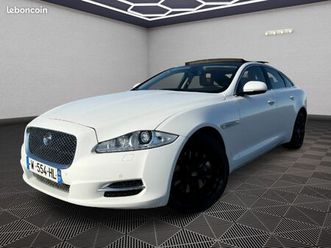 jaguar xj luxury 3.0 v6 275cv - cuir, toit ouvrant, caméra de recul