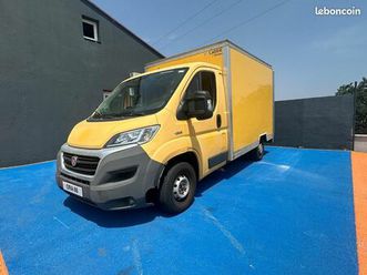 fiat ducato caisson avec hayon 136cv essence / gaz naturel