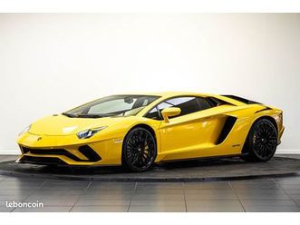 lamborghini aventador s 6.5 v12 740cv - lift - camera - full carbone - 8000kms