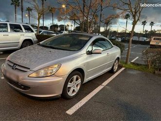 je vends peugeot 307 cabriolet sans ct