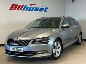 skoda superb 2.0 tdi 4x4 , l&kd-värmare skinn canton drag