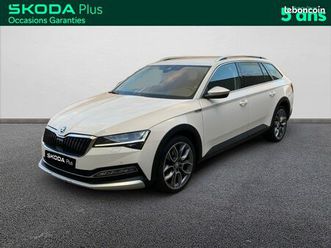 skoda superb combi 2.0 tdi 200 scr dsg7 4x4 scout