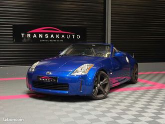 nissan 350 z roadster 3.5 v6 280ch pack entretien complet + sièges chauffants + origine suisse + demi-ligne invidia