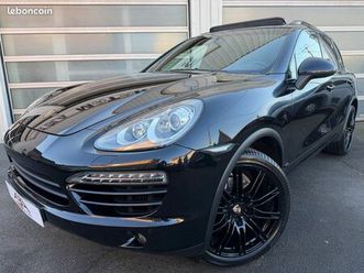 porsche cayenne 3.0 d v6 245ch sport black édition / toit ouvrant / cuir / xénon