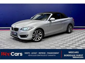 bmw serie 2 cabriolet 218d f23 150 cv luxury