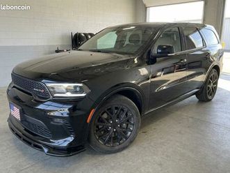 dodge durango 2022 rt pursuit – 45 000 km –v8 5.7l – boîte auto 8 – 4 places ctte