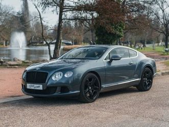 bentley continental gtc gt w12 575cv flexfuel d'origine par