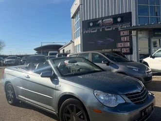 chrysler sebring cabriolet 2.0 crd 140 limited toit-rigide