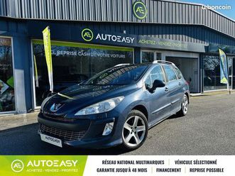 peugeot 308 sw 2.0 hdi 135ch féline 7 places / attelage / entretien suivi