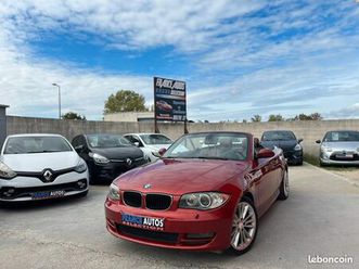 bmw série 1 cabriolet 125i 3.0i 218 ch boite auto -- entièrement révisée et garantie ba