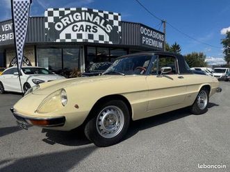 alfa romeo spider 2000 veloce spider 2000 veloce peinture neuve , full entretiens, kilometrage origine etc...