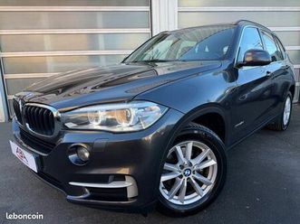 bmw x5 25da 2.0 d 218ch xdrive f15 lounge plus 4x4 / cuir / gps pro / led / sièges chauffant / keyless go