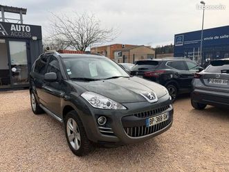 peugeot 4007 2.2 hdi 155 ch féline 7 places historique d'entretien complet 4 roues motrices automatiques garantie 3 mois