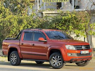 sahibinden volkswagen amarok 2.0 bi-tdi canyon 2016 model muğla 182.000 km turuncu - 38429850 | arabam.com