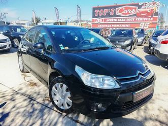 citroen c4 1.6 hdi 110ch confort * boite automatique * palettes au volant clim bluetooth régulateur * factures d'entretien a jour * paiement en 4 x