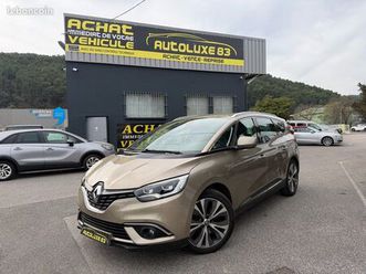 renault grand scenic 7 places 1.6 dci 160cv garantie 1an