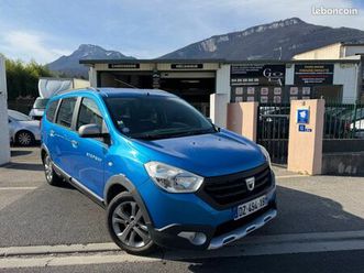 dacia lodgy stepway 1.2 tce 115ch – 7 places garantie 6 mois – frais de mise à la route offerts + démarches carte grise offertes