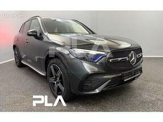 mercedes glc 300de 4m pack amg + 360° + acc + toit pano + hifi burmester