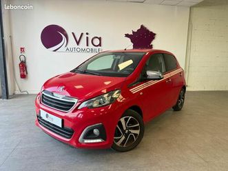 peugeot 108 1.0 vti 68ch bmp5 collection - caméra moteur à chaine toyota