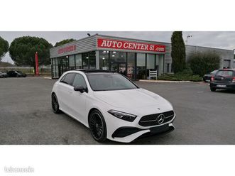 mercedes classe a 200 d 8g-dct amg line exclusive design +toit ouvr+multibeam+ja19